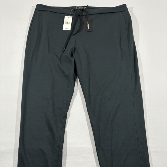 Saks Fifth Avenue Jogger Pants Mens Blue Stretch Sweatpants Lounge Sz XL NWT - Picture 2 of 12